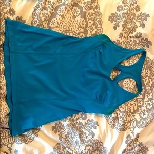 Lululemon yoga tank with built in bra